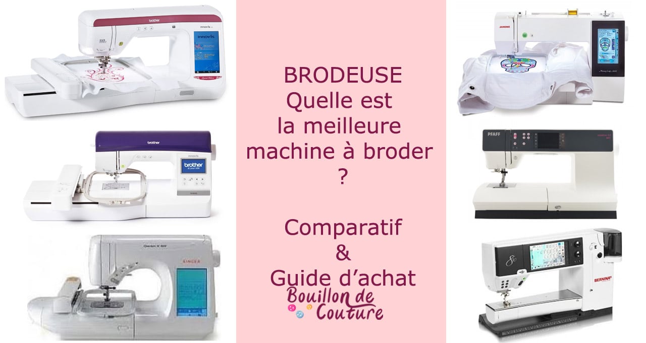 Comment utiliser une brodeuse - Broderie machine Brother NV800E