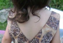 Tunique dos croisé enfant